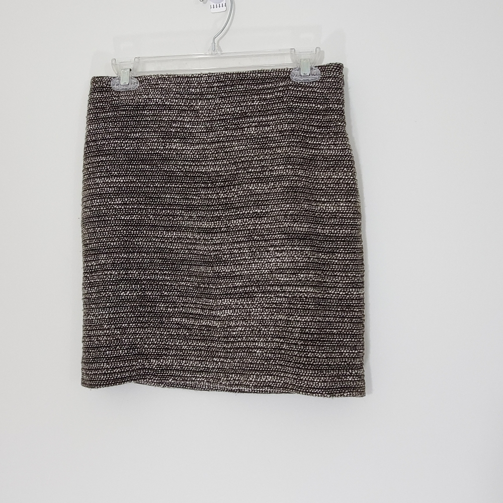 Ann Taylor Black Label Brown/White Skirt, 2P